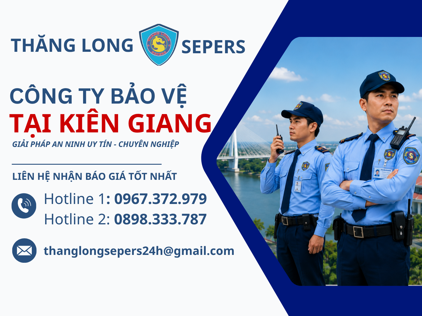 Công ty bảo vệ chuyên nghiệp ở Kiên Giang